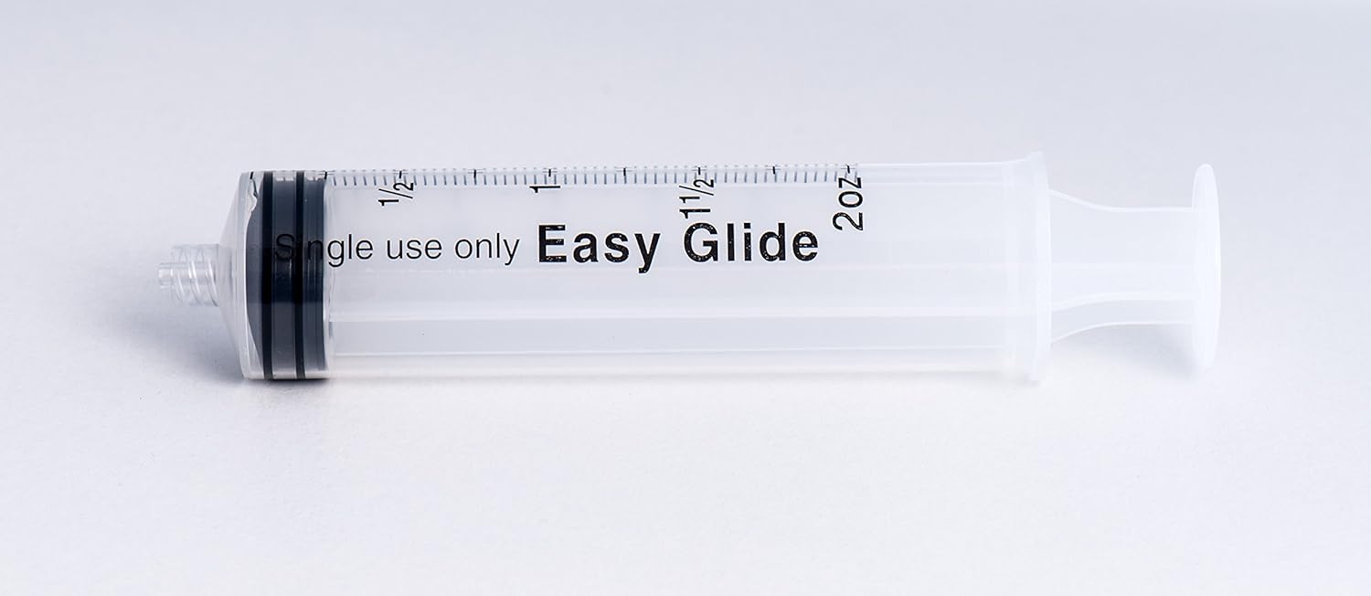 Global Medical Products 60cc Luer Lock Syringes - Box of 25 O14496