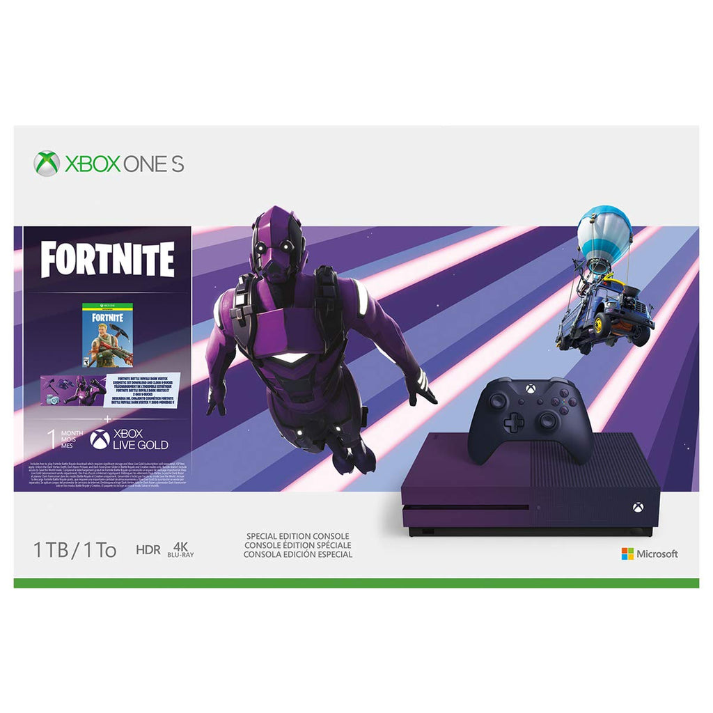 Xbox One S 1TB Fortnite Battle Royale Special Edition Bundle U5385