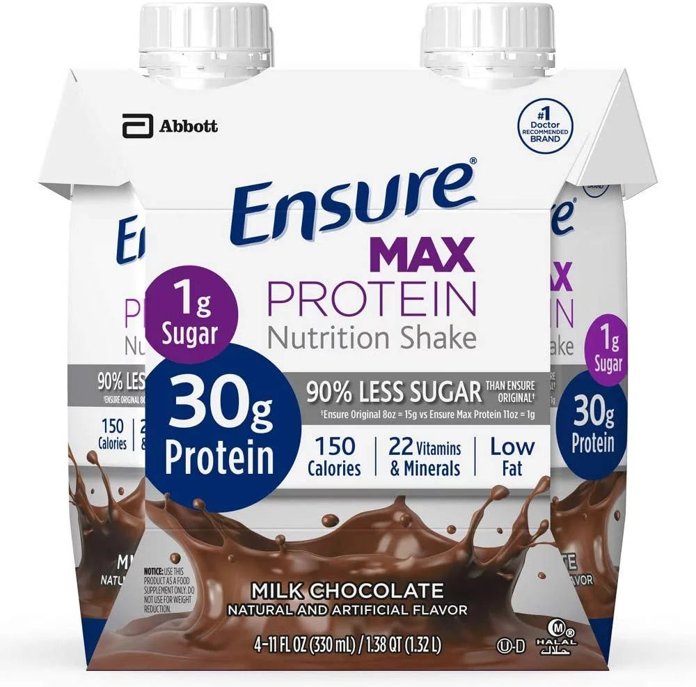 Ensure Max Protein Nutrition Shake Milk Chocolate -- 11 fl oz Pack of 2