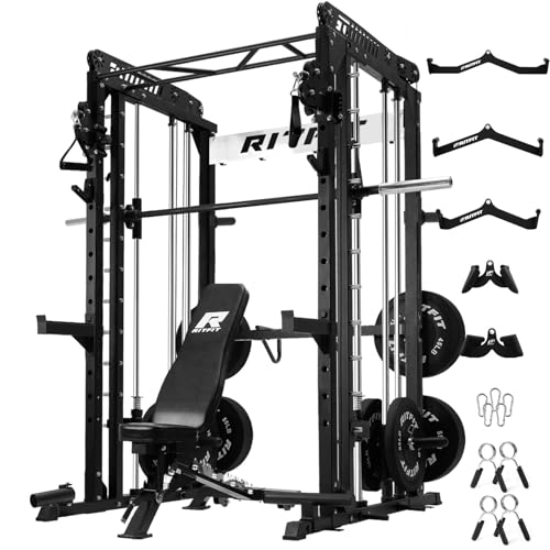 RitFit M1 & M1 Pro Smith Machine with Cable Crossover System for Home Gym Y659852