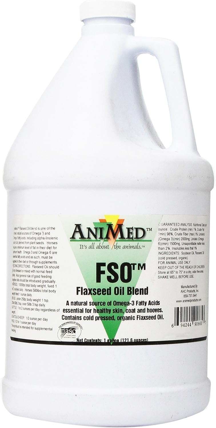 AniMed Blend Flax Seed Oil (1 Gal)…