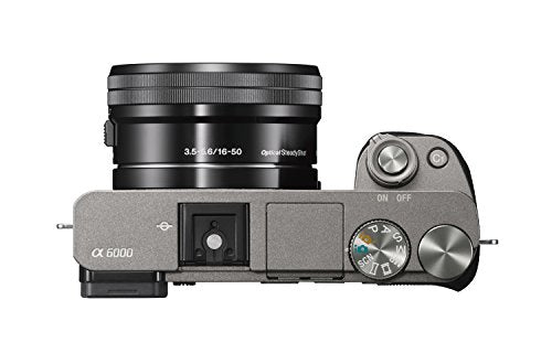 Sony Alpha a6000 Mirrorless Digital Camera 24.3MP with 16-50mm Lens (Renewed) G54900