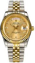 41MM Mens Luxury Quartz Watch with Calendar Luminous Waterproof Wrist Watches