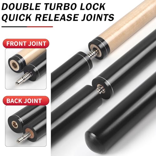 Heavy Hitter Jump Break Cue 2-Piece Pool Stick 21-25oz Q2578