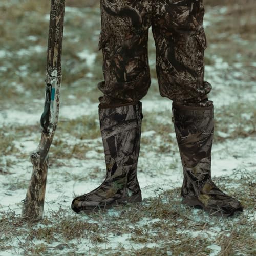 Men's Waterproof Insulated Neoprene Hunting Boots (Camo) T90146