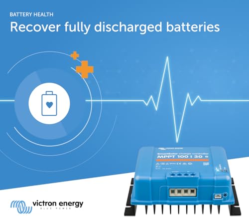 Victron Energy SmartSolar MPPT Solar Charge Controller 100V 50A 12/24V A5522
