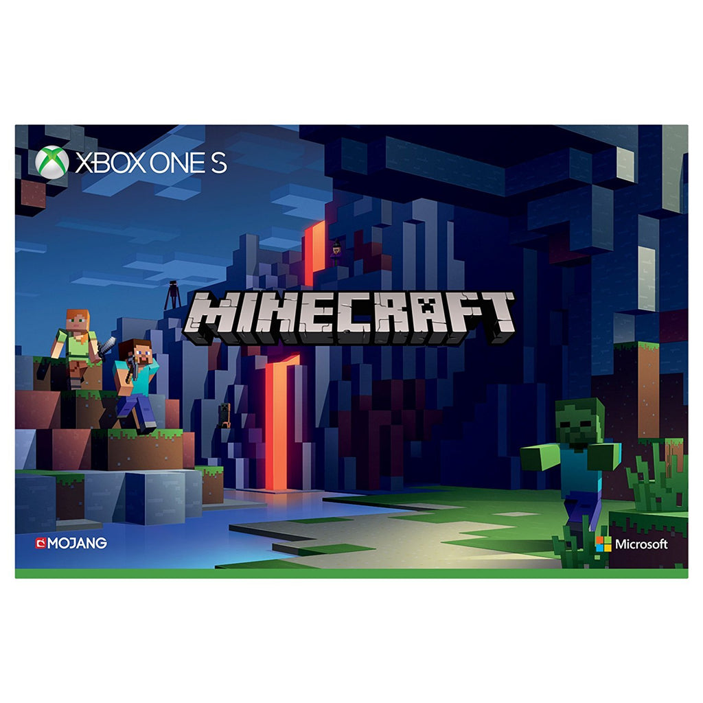 Xbox One S 1TB Limited Edition Minecraft Bundle N7741