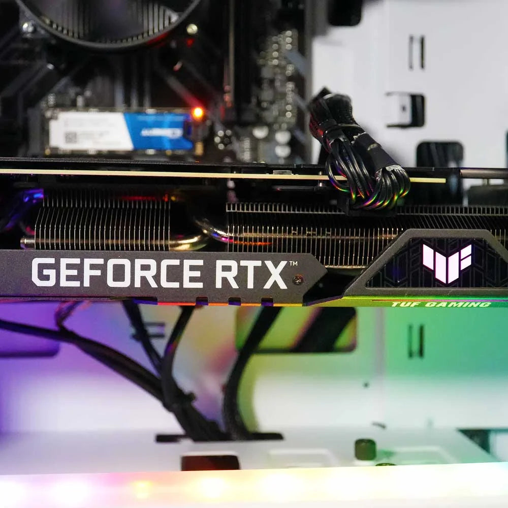 ViprTech Rebel Gaming PC Desktop - AMD Ryzen 5 2600, RTX 3060, 32GB RAM, 1TB SSD, Windows 11 Pro W7771