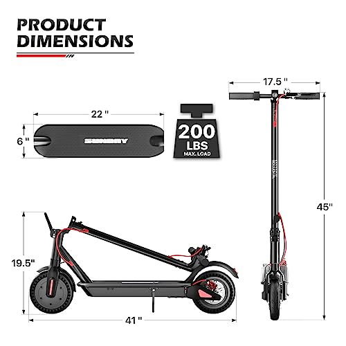 MoNiBloom E-Scooter Electric Folding Scooter with LED Display and Bluetooth APP E53743