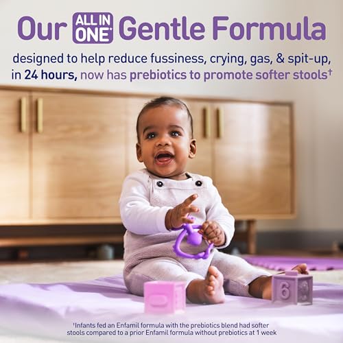 Enfamil NeuroPro Gentlease Baby Formula, DHA, Prebiotics, 35.2 oz (Pack of 4) F222569