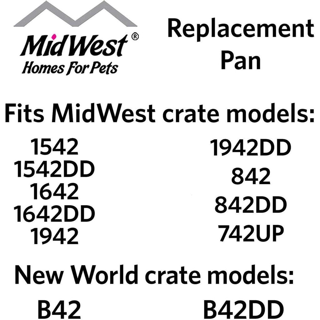 MidWest Crate Replacement Pan for Pet Crates M12575