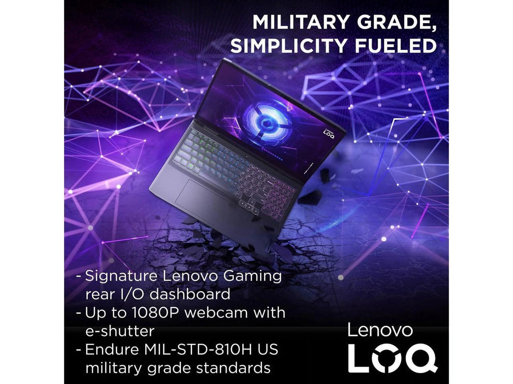 Lenovo LOQ 15IRH8 15.6" 144Hz IPS Gaming Laptop, Core i5, RTX 4050, 512GB SSD X8787