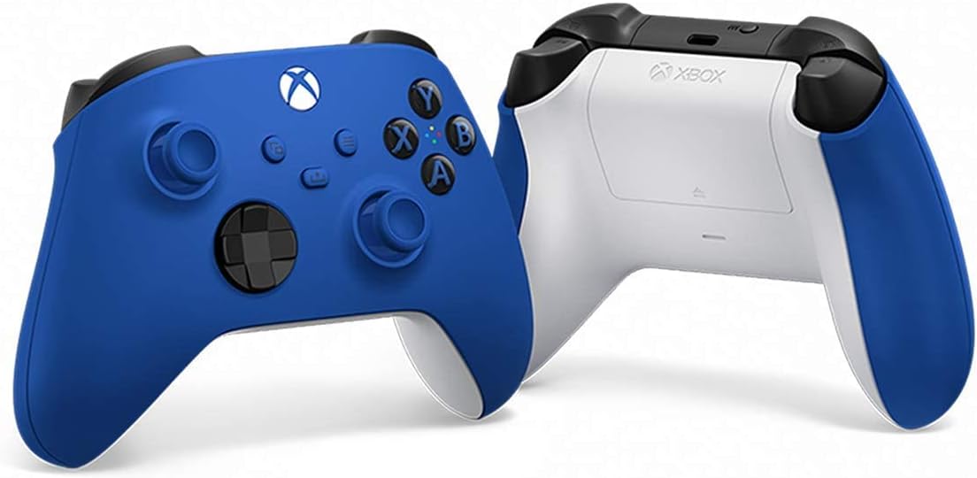Microsoft Xbox One S Wireless Bluetooth Controller Blue (Renewed) C9367