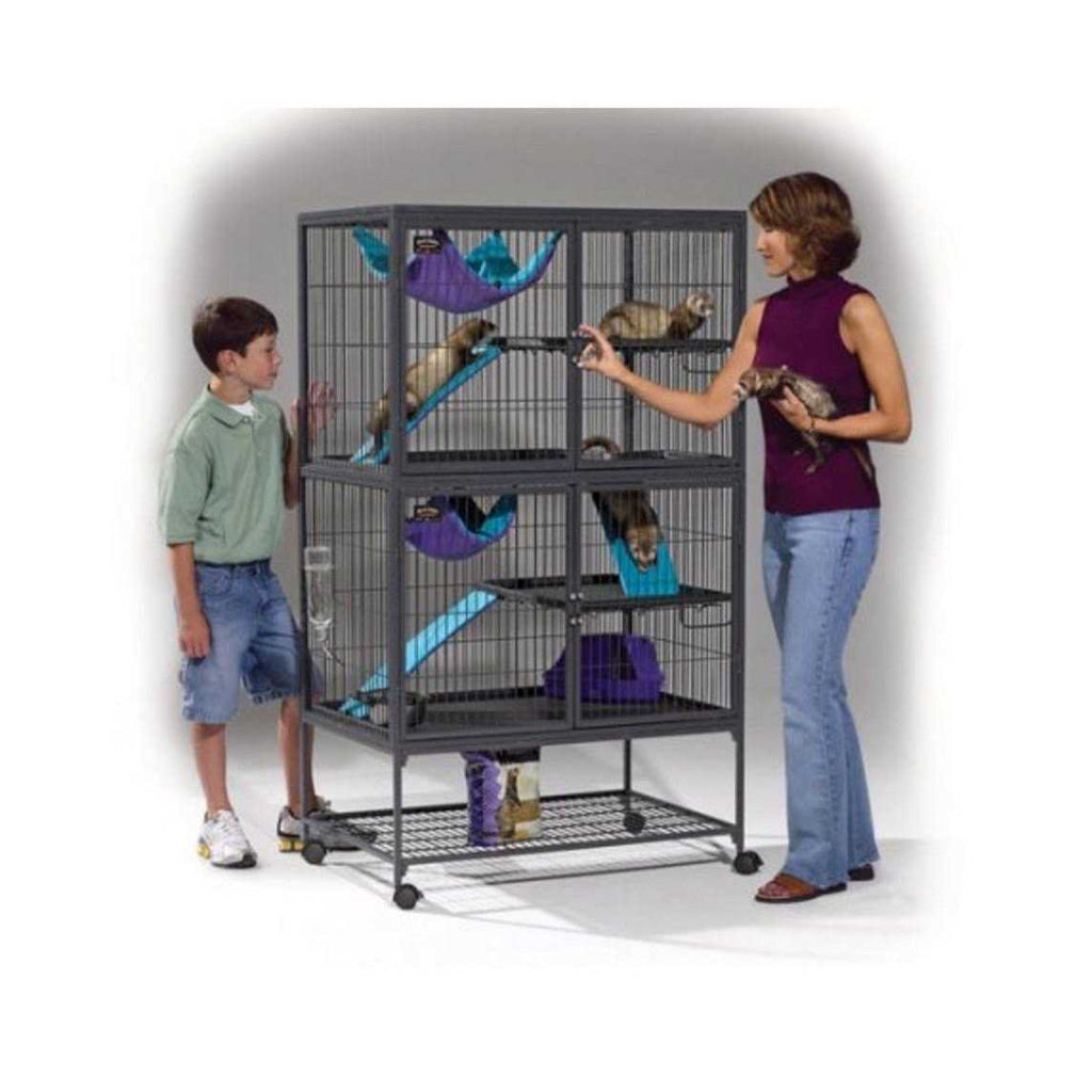 Midwest Ferret Nation Double Unit Cage Q61413