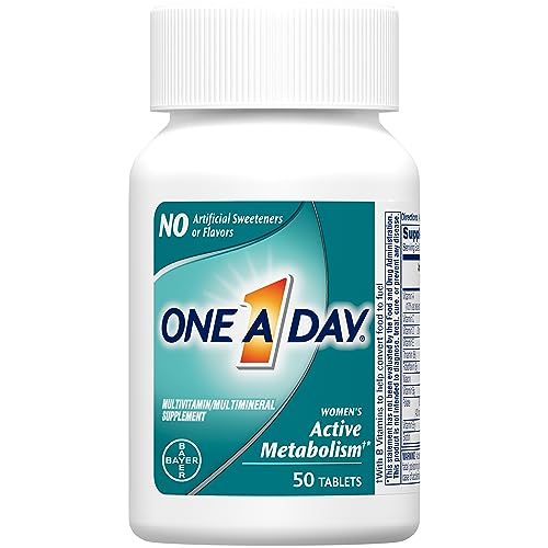 One A Day Women’s Active Metabolism Multivitamin, 50 Count Y431010