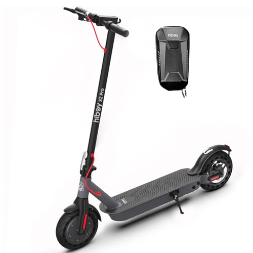 Hiboy S2 Pro Electric Scooter, 500W Motor, 10" Solid Tires, 25 Miles Range, 19 Mph Folding Commuter Electric Scooter for Adults (Optional Seat)