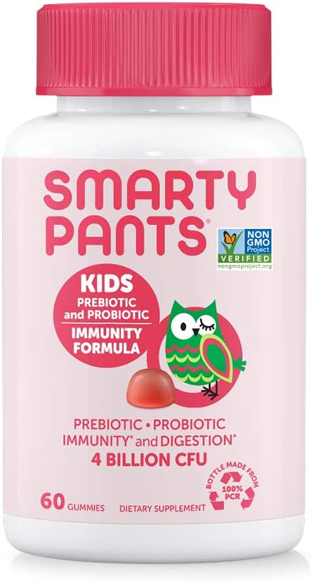 SmartyPants Kids Multivitamin & Probiotic Immunity Gummies Q707849