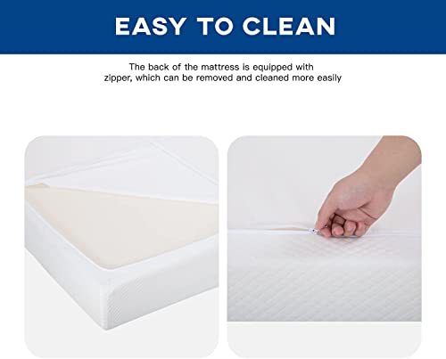 Queen Mattress 8 Inch Gel Memory Foam, Medium Firm, CertiPUR-US Certified D27938