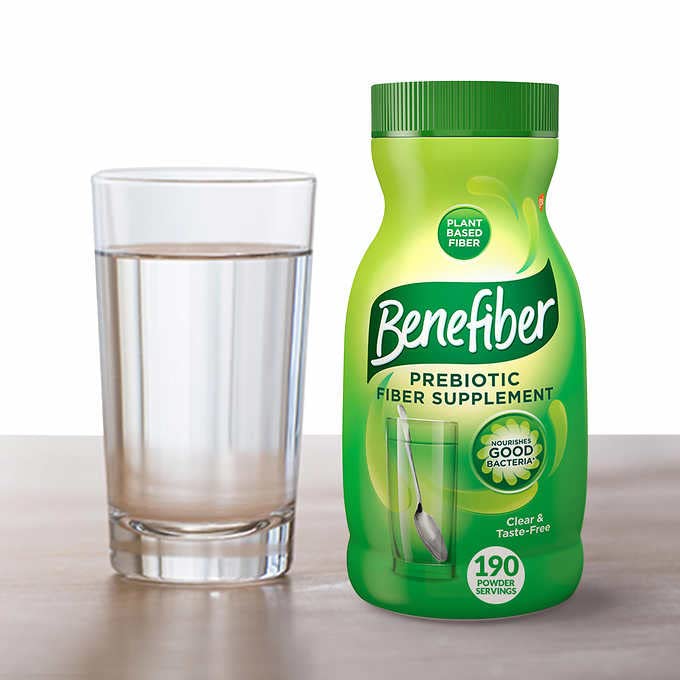 Benefiber Fiber Supplement Powder 190 Servings, Sugar Free, Grit Free, 25.5 oz. J422135