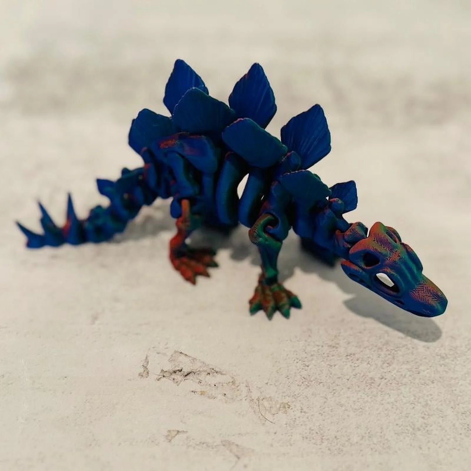 Dino Skeletons Multicolored Desk Ornament 3D Printed O59488