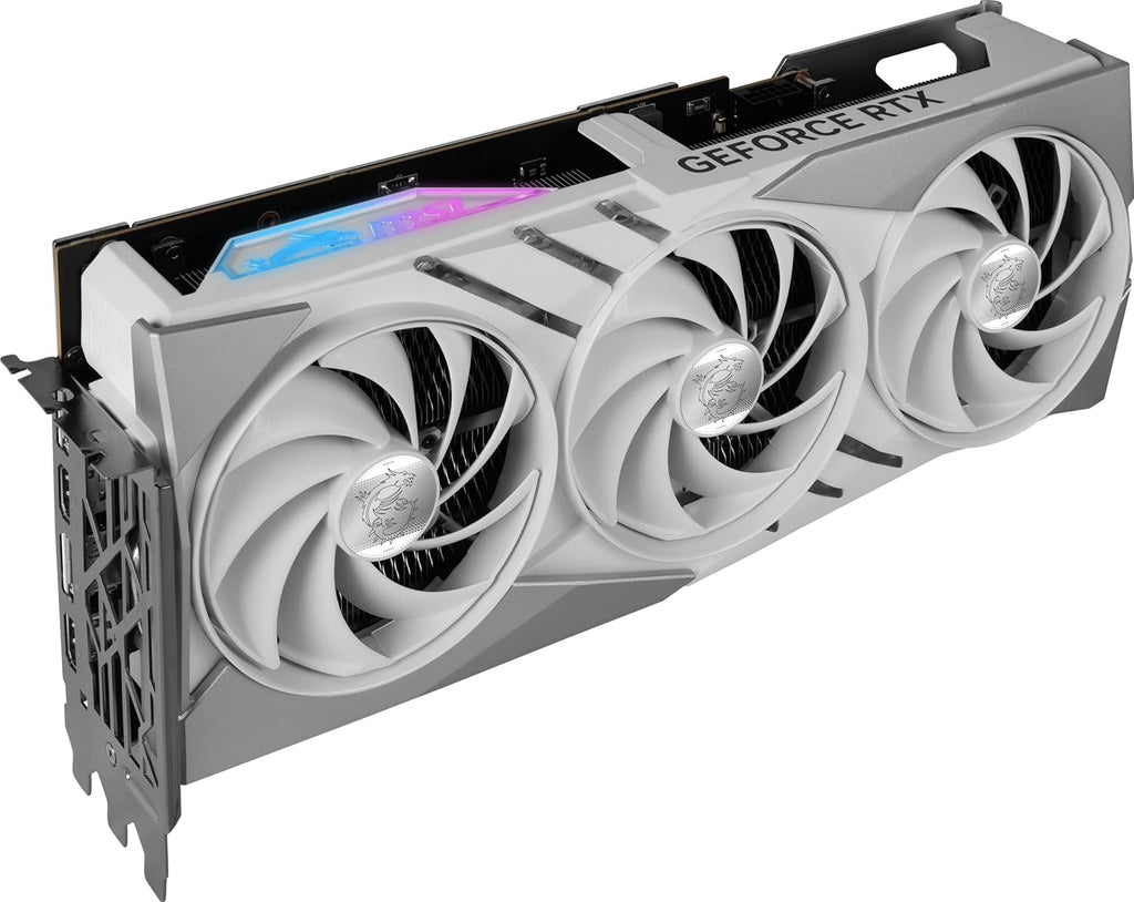 MSI Gaming GeForce RTX 4080 16GB Gaming X Slim White Graphics Card W908576