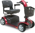 Pride Mobility Victory 9 4 Wheel SC709 Mobility Scooter, Candy Apple, Outdoor 4-Wheel Travel Electric Mobility Scooter for Adults, 300 lbs. WC, Up to 5.3 MPH, 13 Miles Range Per Charge