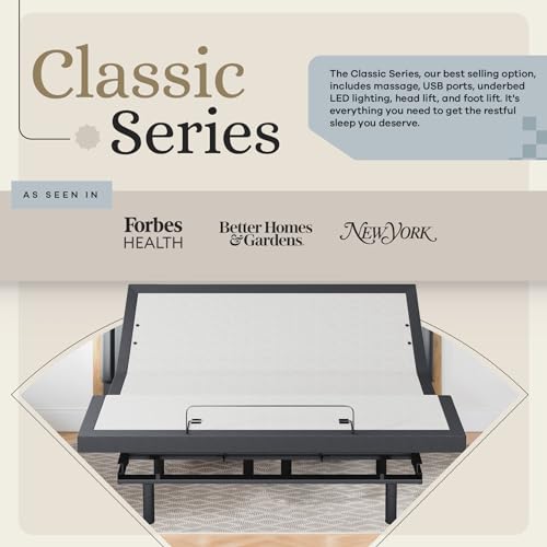 Sven & Son Classic Adjustable Bed Base Split King with Hybrid Spring Mattress I50028