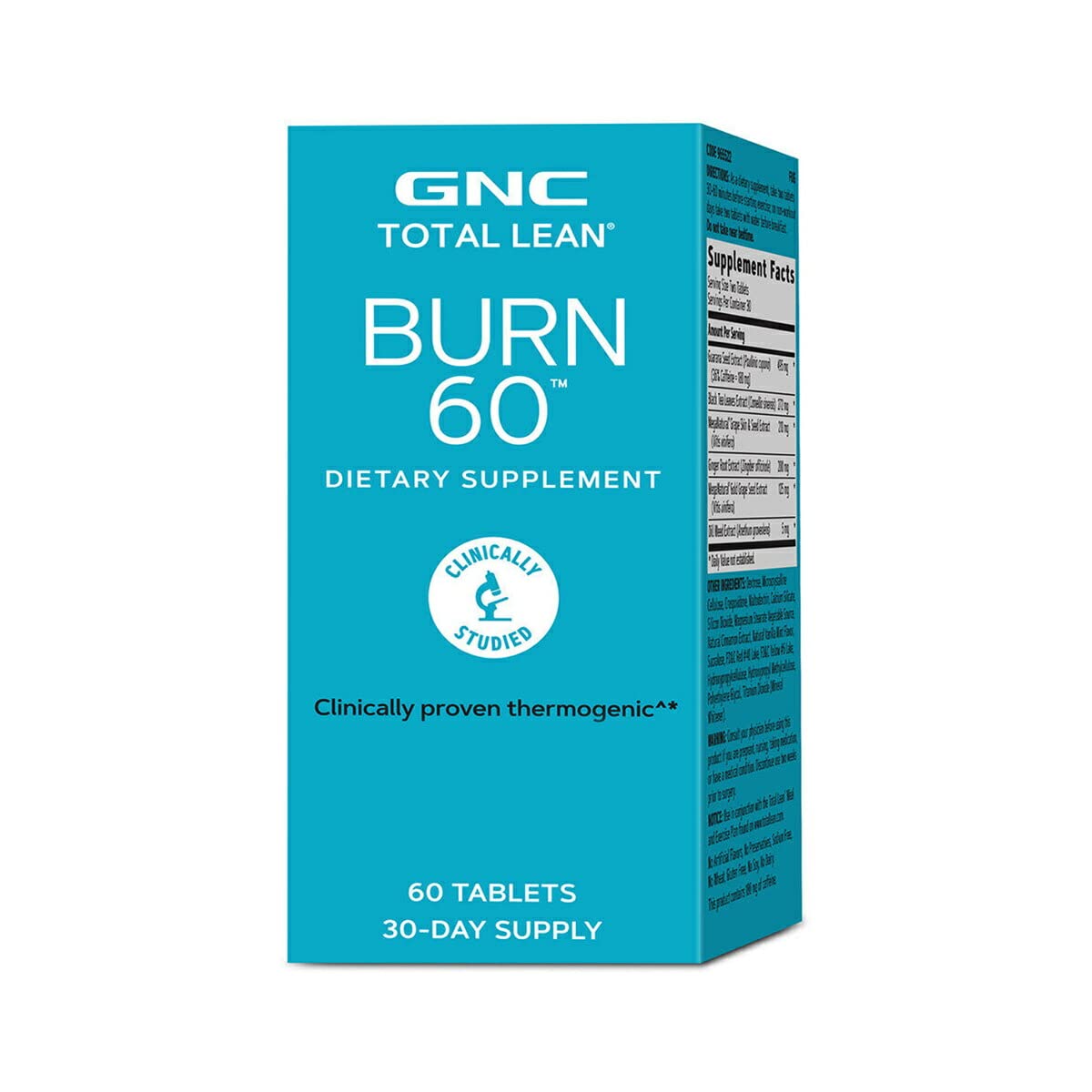 GNC Total Lean Burn 60 Tablets