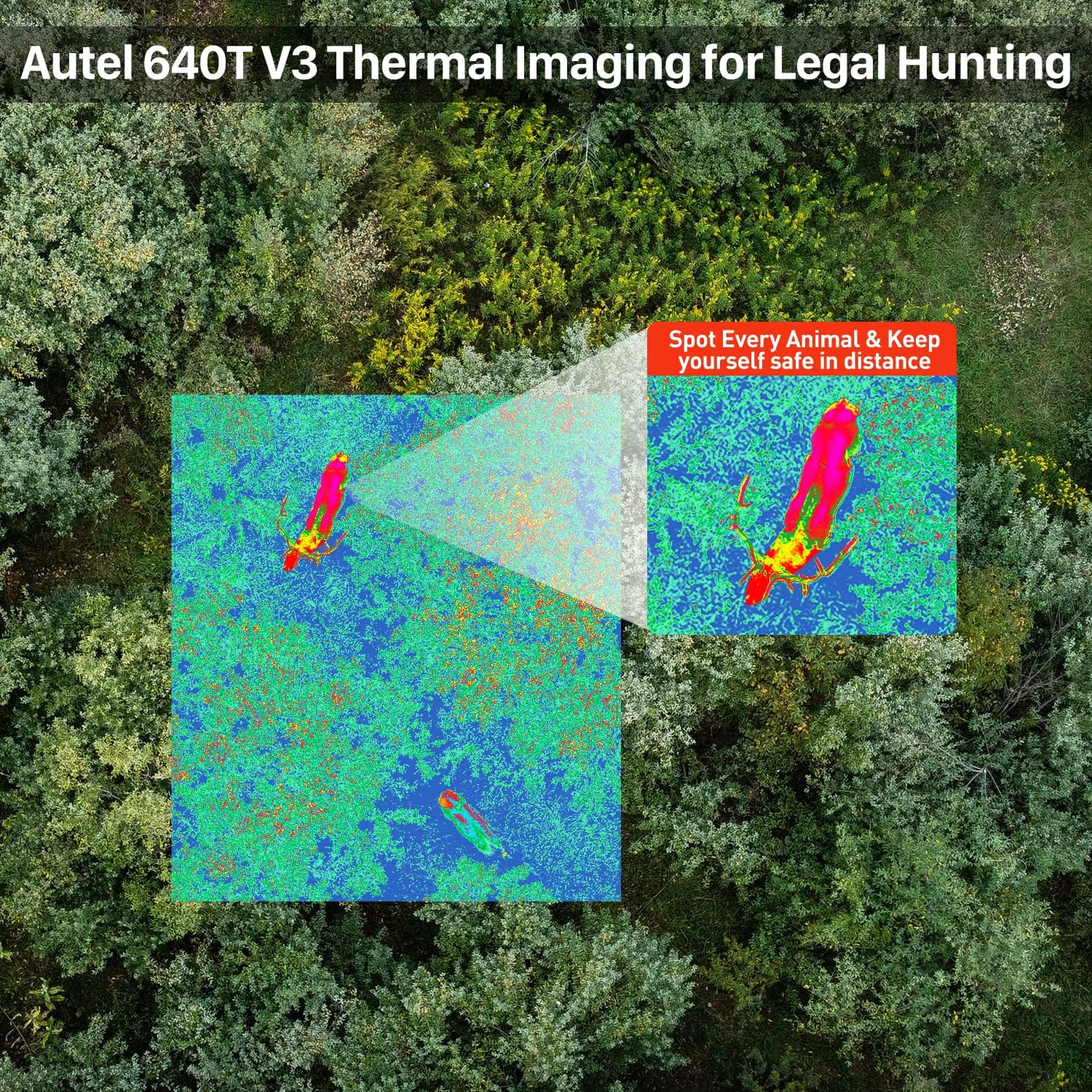 Autel Robotics EVO II Dual 640T V3 Thermal Imaging Drone O562