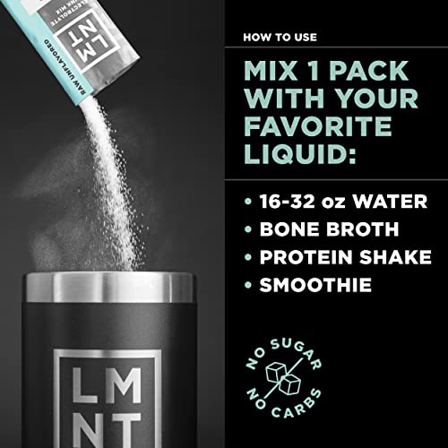 LMNT Zero Sugar Electrolytes Watermelon Salt Drink Mix 30 Count C7766