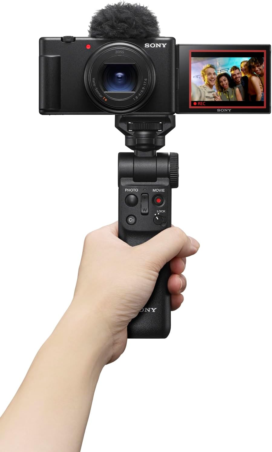 Sony ZV-1 II Vlog Camera 4K 20.1MP Black with ACCVC1 Kit L8247