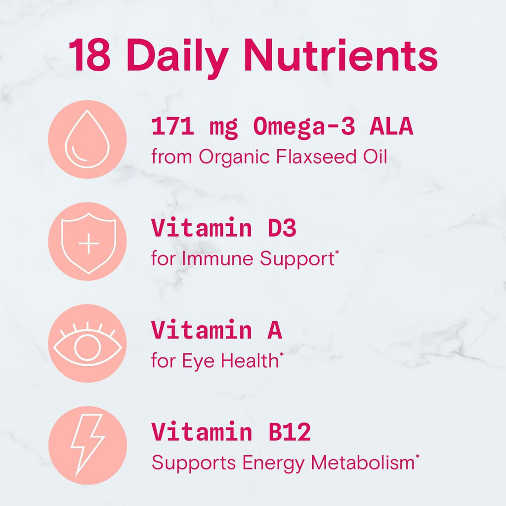 SmartyPants Organic Women's Multivitamin Gummies, 120 Count Y687
