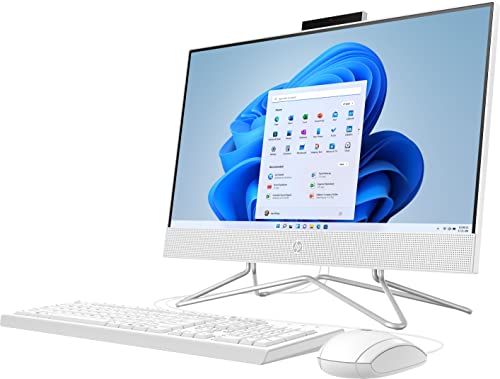 HP 21.5" FHD All-in-One Desktop, Celeron J4025, 8GB RAM, 256GB SSD, Win 11 Pro Q9715