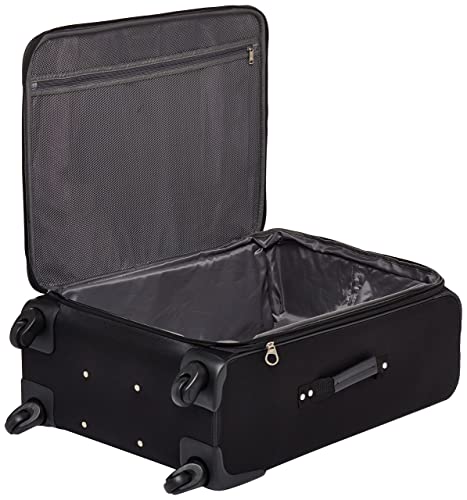 American Tourister Pop Max Softside Luggage 3-Piece Set with Spinner Wheels, Purple R70056