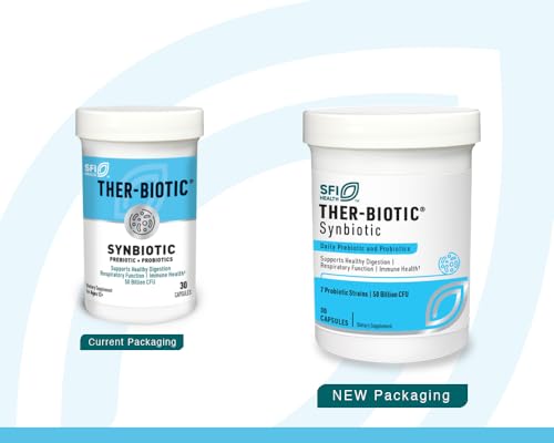 Klaire Labs Ther-Biotic Synbiotic Probiotic & Prebiotic - 60 Capsules X13317