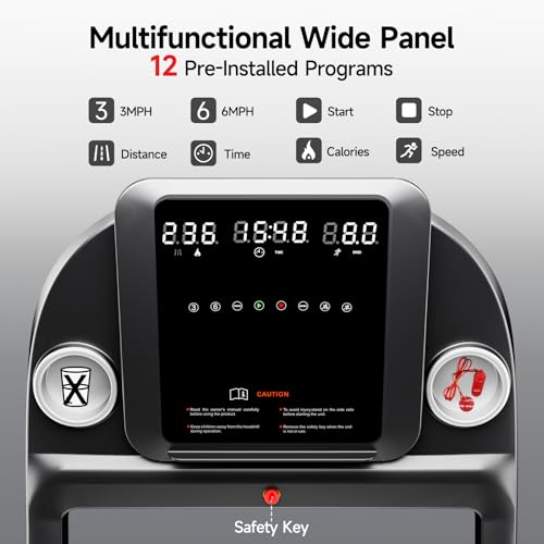 RHYTHM FUN 8.0 MPH Foldable Treadmill with Incline for Home C527959