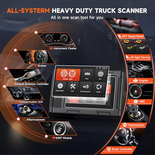 ANCEL HD3300 HD Full System Heavy Duty Truck Scanner with DPF Regeneration K582444