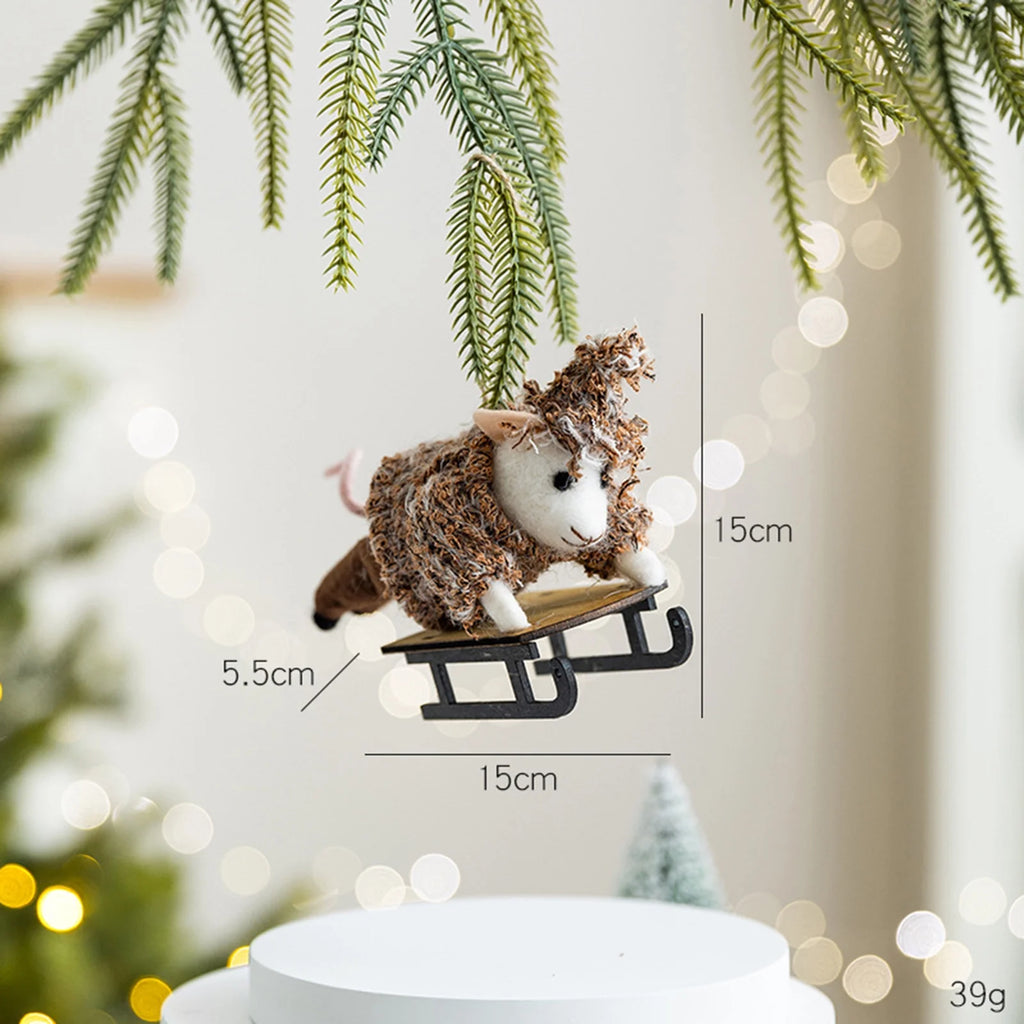 Party Owl Felt Ornaments Christmas Decoration A488908