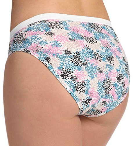 Fruit of the Loom Women's 3 Pack Cotton Hi-Cut Panties J1361
