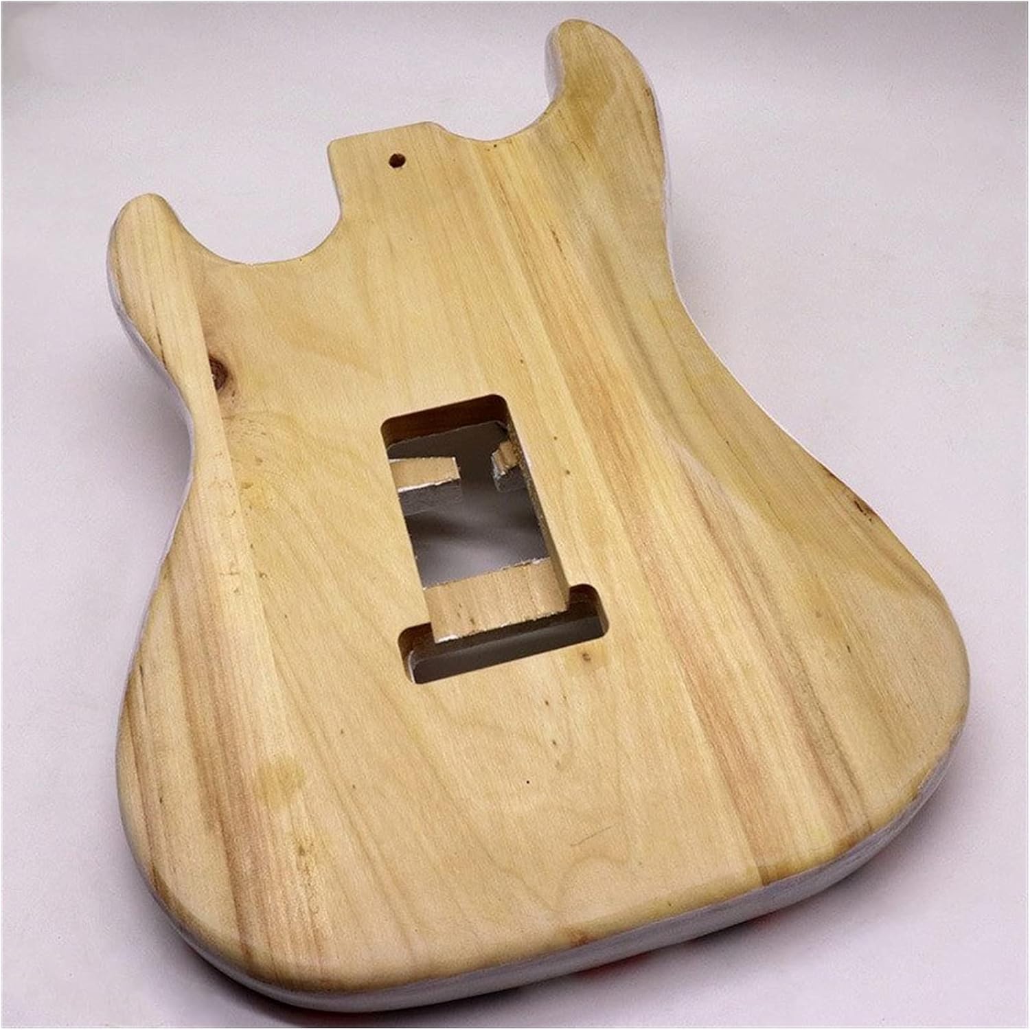 DIY Hand Painted Poplar Wood ST Electric Guitar Body Unfinished M22646