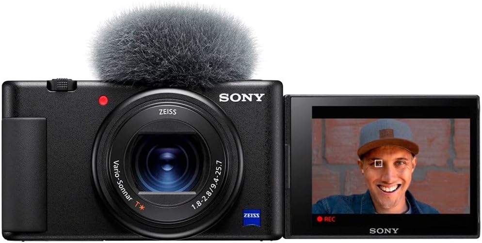 Sony ZV-1 Camera for Vlogging with Flip Screen and Microphone K478