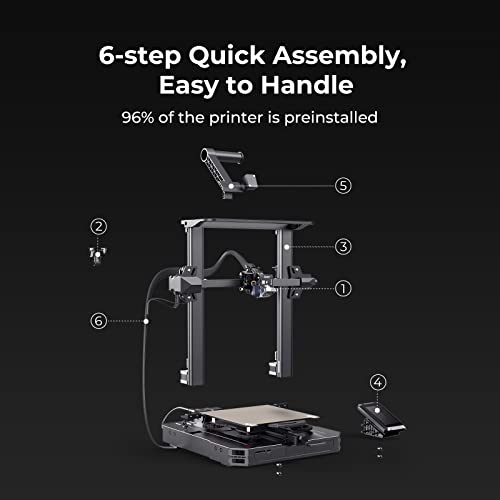 Creality Ender 5 Plus FDM 3D Printer with Auto Bed Leveling and Glass Bed V4093