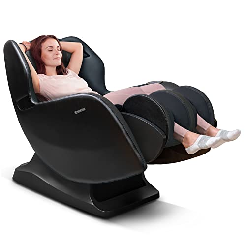 RELAXONCHAIR Rio Full Body Zero Gravity Massage Recliner Chair (Black)
