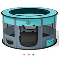 Playpen for Dogs, 44"*44"*24" Large Foldable Pet Play Pens Indoor Outdoor Exercise Pen with Carrying Case Food Bowl for Cat Puppy Rabbit