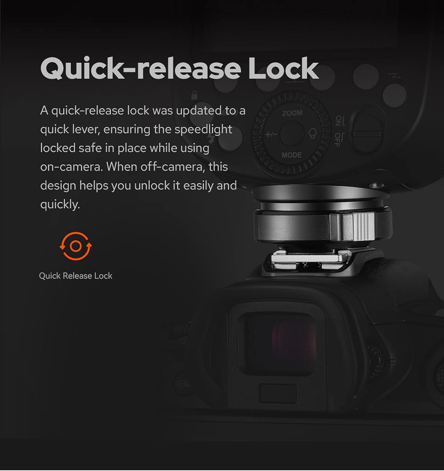 Godox V860III-S Speedlite for Sony Cameras, E-TTL II and Manual Flash Z69308