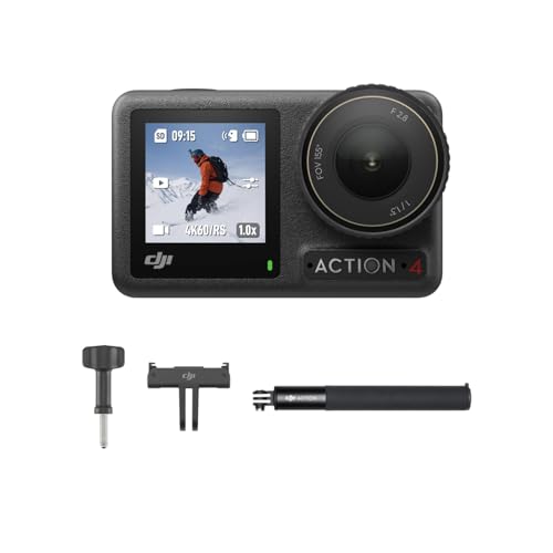 DJI Osmo Action 4 Standard Combo, 4K/120fps Waterproof Action Camera Z960