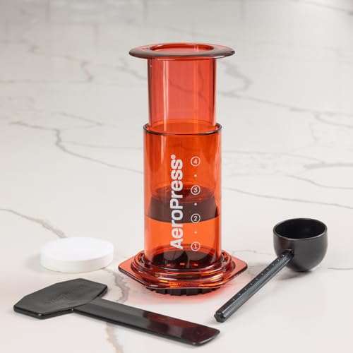 AeroPress Original Coffee Press – 3-in-1 Portable Coffee Maker for Travel C406