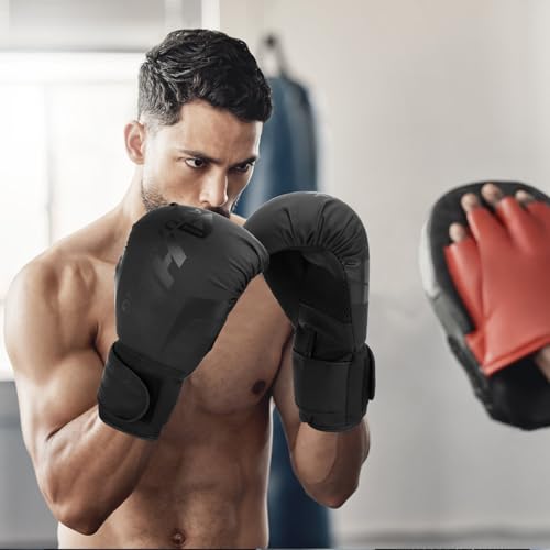 Boxing Training Gloves for Women & Adult, Shockproof for Muay Thai Sparring Kickboxing H187602