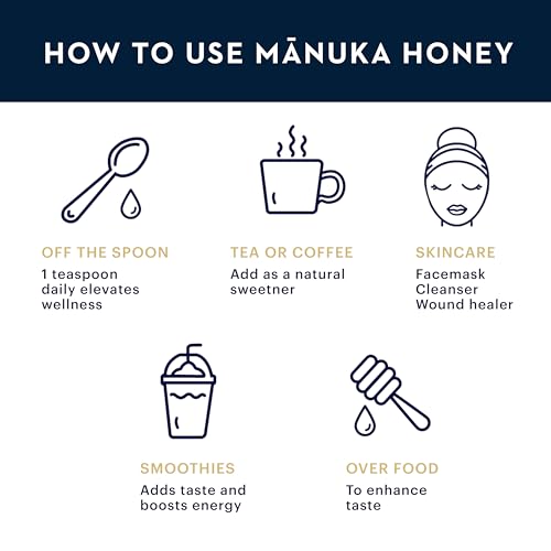 Manuka Health UMF 13+ MGO 400+ Manuka Honey 250g G8715
