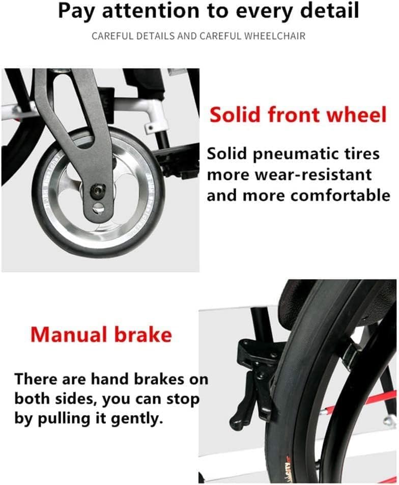 Self Propelled Folding Aluminium Wheelchair with Swing Leg Rest D29522